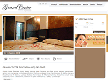 Tablet Screenshot of grandcenterhotel.com
